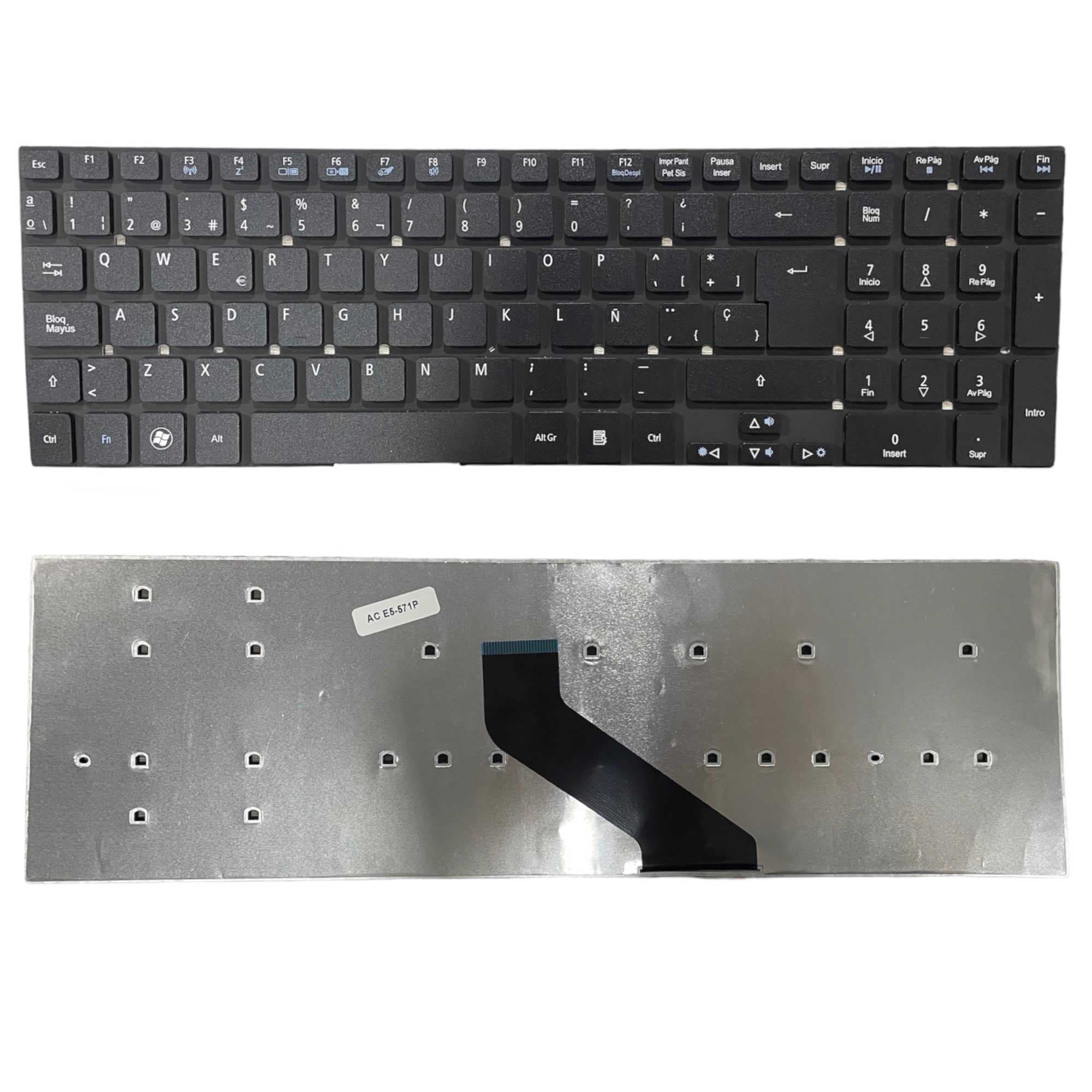 Teclado De Portátil Acer Aspire E5-571g E5-571p E5-731 Laptop