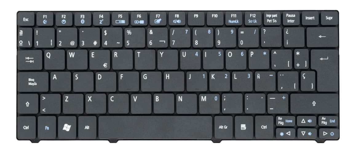 Teclado Para Acer Aspire One 721 722 751 753 752