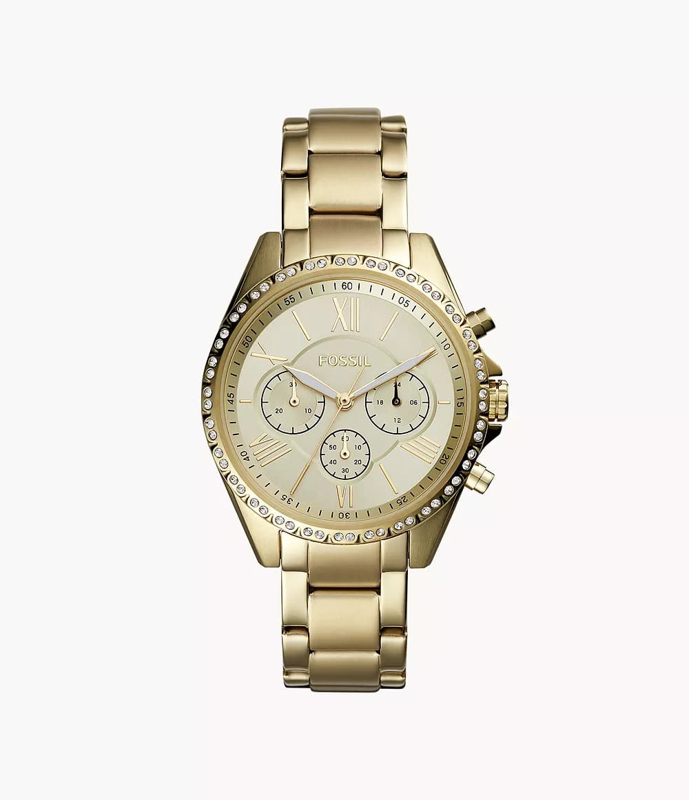 Fossil Reloj Cronógrafo Moderno Courier de Acero Inoxidable
